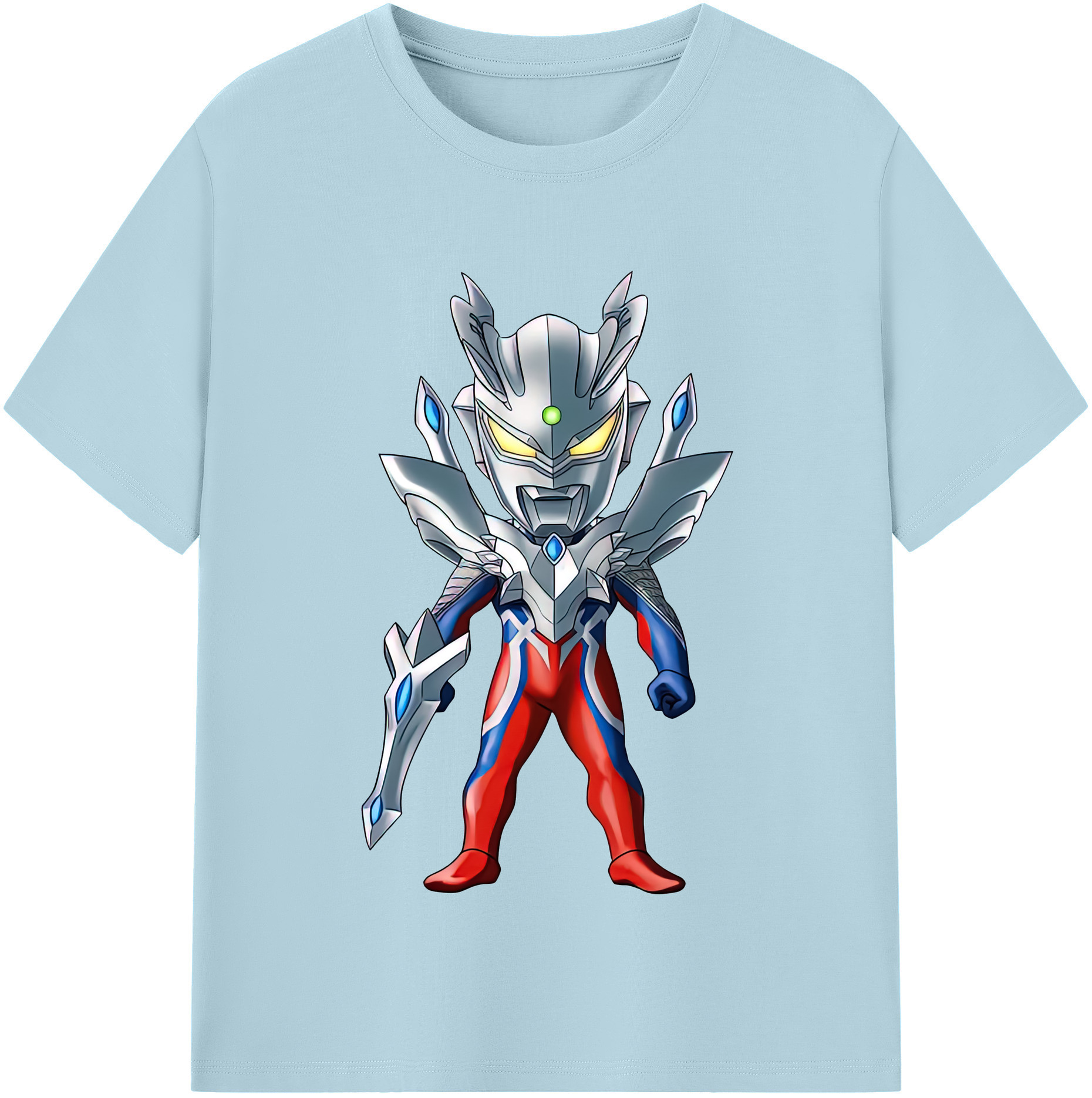 （画像用） ウルトラマン Ultraman 綿100％半袖Tシャツ（フロントプリント）